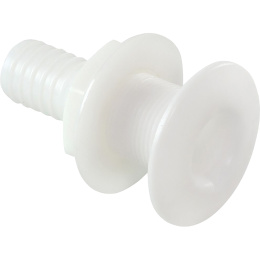 Разъем водосброса пластиковый под шланг 23 мм (15072)